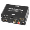 Rensaday HDMI ARC Audio Extractor mit 24bit DAC - HDMI/Optical zu Optical, ARC, RCA & 3,5-mm - 5.1/2.0 Kanal 192kHz & CEC