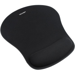 TECKNET Mauspad mit Gelkissen, Memory Foam Mousepad Ergonomisches Wasserdicht Komfort Mausmatte mit Handgelenkpolster