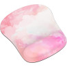TECKNET Mauspad mit Gelkissen, Memory Foam Mousepad Ergonomisches Wasserdicht Komfort Mausmatte mit Handgelenkpolster