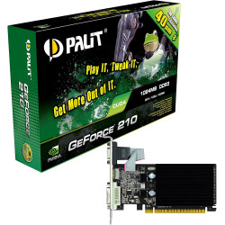 Palit NVIDIA GeForce 210 Grafikkarte (PCI-e, 1GB DDR3 Speicher, DVI, HDMI, 1GPU) passiv