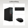 Lenovo - Schneller PC mit Іntel Core i7 - Desktop Computer + Silent Rechner für Büro & Home Office mit 4,0 GHZ - 32GB RAM - 1TB