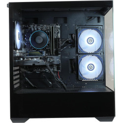 CYBERPOWERPC Wyvern Gaming PC - AMD Ryzen 7 5700X, Nvidia RTX 5060 8GB, 16GB RAM, 1TB NVMe SSD, 650W 80+ PSU, Wi-Fi, Windows 11,