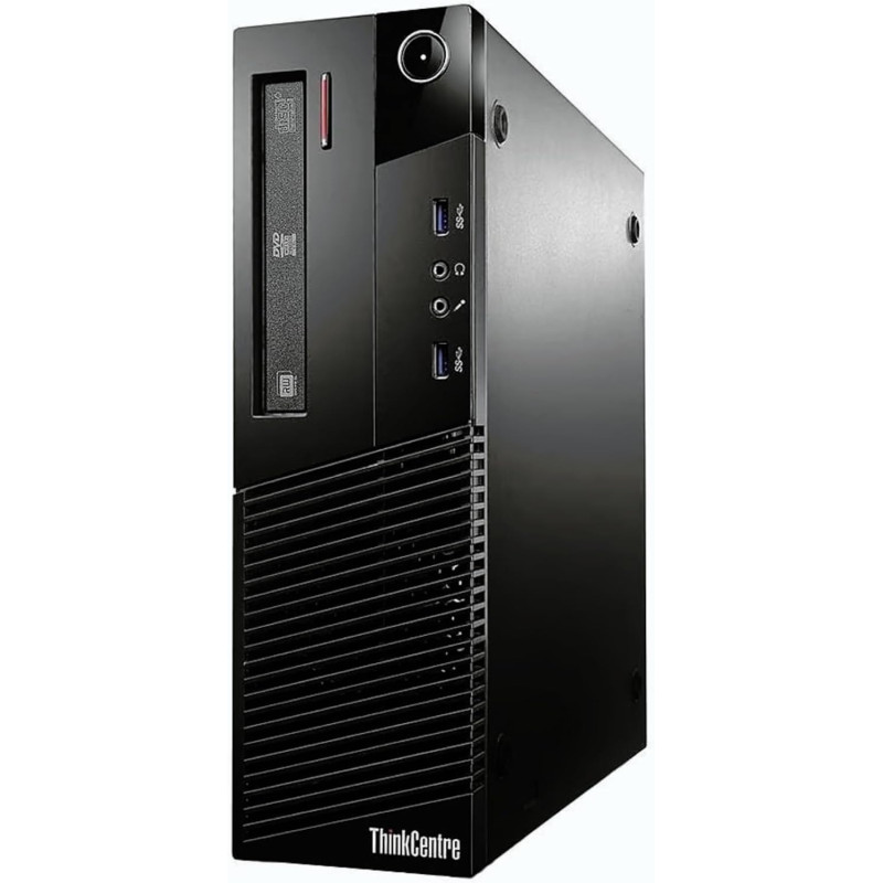Lenovo, Bereit Desktop-PC, PC, Intel i5, RAM, 16 GB, SSD, 512 GB, Office-Paket 2021, Windows 11 Pro (Generalüberholt)