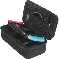 Bestico Schutzhülle für Nintendo Switch/Switch OLED – Transporttasche für Nintendo Switch mit 10 Spielehalterungen für Nintendo