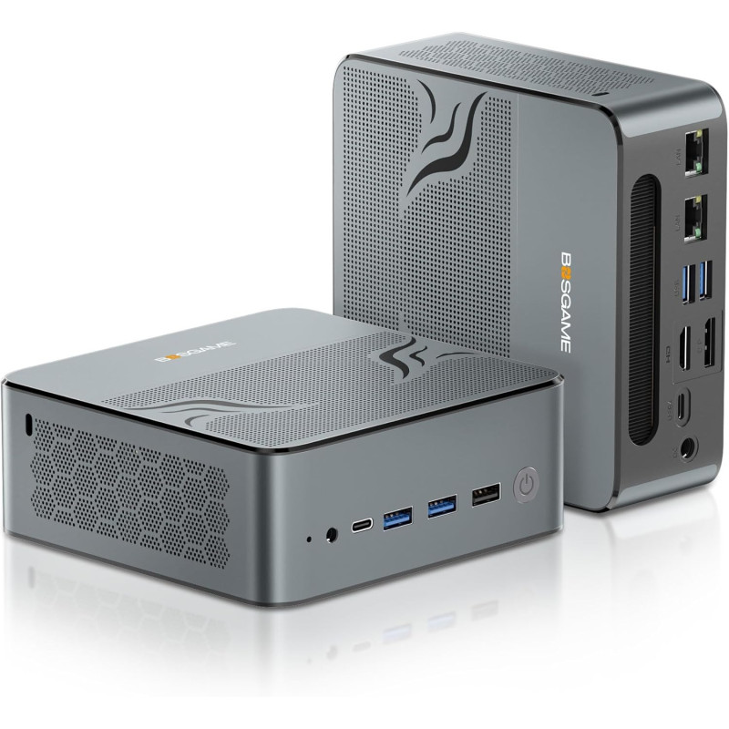 BOSGAME M4 OCulink Mini Gaming PC, mit AMD Ryzen 7 8745HS 8 Kerne 16 Threads Bis zu 4,9 GHz Prozessor, 32 GB DDR5 1 TB PCIe