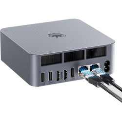 Beelink EQi12 Mini PC, Intel Core i5 12450H (10C/16T, up to 4.4GHz), 32GB DDR4 1TB M.2 PCIe4.0 SSD Mini Computer,4K Dual