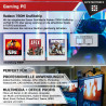 SYSTEMTREFF Basic Gaming Komplett PC Set AMD Ryzen 7 8700G 8x5.1GHz | AMD Radeon 780M 4K HDMI DX12 | 1TB M.2 NVMe | 32GB DDR5
