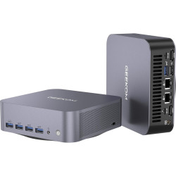 GEEKOM AI Mini PC GT1 Mega mit Intel Core Ultra 9-185H (16C/22T, bis 5.1GHz) | 2.5G Dual-LAN | Echtzeit-AR | 32GB DDR5 + 2TB SSD