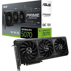 ASUS Prime GeForce RTX 5070 12GB GDDR7 OC Edition Gaming Grafikkarte (NVIDIA Blackwell Architektur und DLSS 4, 2,5-Slot Design,