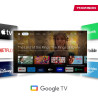THOMSON Google TV Streaming Box 240, 4K UHD, Google Assistant, Google Cast, Wi-Fi, Bluetooth 5.0, HDMI 2.1, Dolby Atmos, Dolby