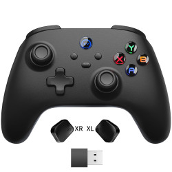 PC Controller Wireless für Windows/Steam Deck, Gaming Controller PC mit Zurück Taste, Hall Effekt Joystick & Trigger mit