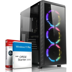 shinobee High End Gaming PC AMD Ryzen 7 5700X 16 Threads 4.60GHz • Windows 11 • Nvidia GeForce RTX3050 8 GB • 32 GB DDR4 •