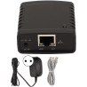 UPALDHOU USB Print Server Universal Kompatibilität Wireless Extender für Spielekonsolen Smart TVS Black (EU-Stecker) AI