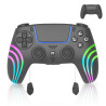 Wireless Controller für PS5 Pro/PS5/PS5 Slim, PS5/PC Drahtlos Controller mit Turbo-Dauerfeuer/Makrofunktion/Duale