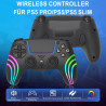 Wireless Controller für PS5 Pro/PS5/PS5 Slim, PS5/PC Drahtlos Controller mit Turbo-Dauerfeuer/Makrofunktion/Duale