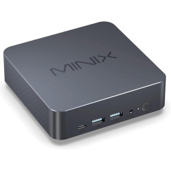 MINIX NGC N512 Mini PC Windows 11 Pro, Intel i5-12600H 512GB M.2 PCIe 4.0 x 4 SSD 16GB DDR5 Micro Desktop Computer, Quad