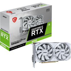 MSI GeForce RTX 3050 Ventus 2X E 6G OC - 6GB GDDR6, 14 Gbps, 96-bit