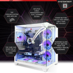 SYSTEMTREFF High-End Gaming PC Intel Core i9-13900K 24x5.8GHz | Nvidia RTX 5070 12GB DX12 | 1TB M.2 NVMe | 32GB DDR5 RAM |