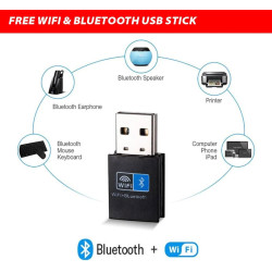 GMR Ultra Max Desktop PC - Intel i7, Windows 11 Pro, 32GB RAM, 1000GB SSD, USB 3, WiFi, Bluetooth, Office PC Mit DVD,