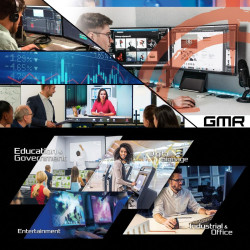 GMR Ultra Max Desktop PC - Intel i7, Windows 11 Pro, 32GB RAM, 1000GB SSD, USB 3, WiFi, Bluetooth, Office PC Mit DVD,