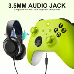 Xbox Controller Wireless für Xbox One, Xbox Series X/S, Xbox One X/S,Controller mit 3.5mm Kopfhörerbuchse,mit 2.4GHz Wireless