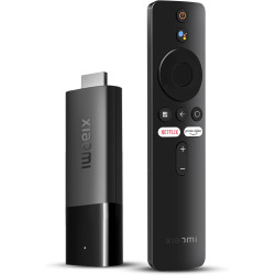 Xiaomi TV Stick 4K, Mi Streaming Android TV Stick, Chromecast integriert, Bluetooth-IR-Fernbedienung Kompatibler Assistant Vocal