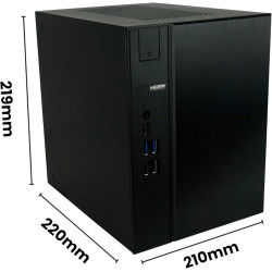 Formacom DeskMeet-PC Intel Core i9-14900 (5,8 GHz Turbo) Nvidia RTX 4060 Ti 8GB GDDR6 64GB DDR4 RAM 2TB M.2 SSD WiFi WLAN und