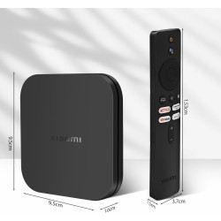 Xiaomi TV Box S 2nd Gen 4K Android Streaming Box | Chromecast & Bluetooth 5.2 | Dual Wi-FI | 2GB RAM+8GB ROM | Mijia Smart TV