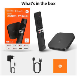 Xiaomi TV Box S 2nd Gen 4K Android Streaming Box | Chromecast & Bluetooth 5.2 | Dual Wi-FI | 2GB RAM+8GB ROM | Mijia Smart TV