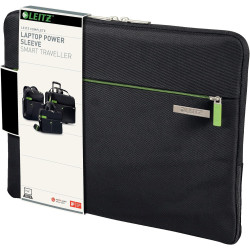 Leitz Business Laptop Tasche 15.6 Zoll, Geeignet für Laptop oder Ultrabook, Smart Traveller, Complete, Schwarz, 60160095