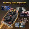 QTHREE GTX 1050 Ti Grafikkarte, 4GB 128-bit GDDR5, Desktop Grafikkarten for PC Gaming, DisplayPort HDMI DVI-D, PCI Express X16,