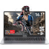 ACEMAGIC Gaming Laptop AMD Ryzen 7 5700U (8C/16T, bis zu 4,3 GHz),16.1Zoll Computer mit Deutscher Tastaturabdeckung,16GB DDR4