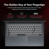 ACEMAGIC Gaming Laptop AMD Ryzen 7 5700U (8C/16T, bis zu 4,3 GHz),16.1Zoll Computer mit Deutscher Tastaturabdeckung,16GB DDR4