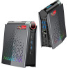 S3A Mini PC AMD Ryzen 9 6900HX (bis zu 4,9 GHz), 16GB DDR5 4800MHz 512GB NVME PCIe3.0 SSD Radeon 680M, Micro Desktop Computer