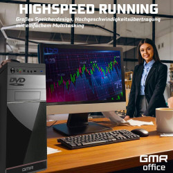 Intel i7 - Business Office Multimedia Computer mit 3 Jahre Garantie! | 16 GB RAM | 512GB SSD | USB 3.0 | Windows 11 Prof. 64-Bit