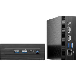 LETSUNG Mini-PC GoLite 11 mit Intel Celeron N4000C (bis zu 2,6 GHz), 6 GB LPDDR4, 128 GB M.2 SSD, Windows 11 Pro, NUC-PC,