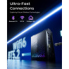 ACEMAGICIAN S3A Mini PC Gaming,AMD Ryzen 7 8745HX (8C/16T,bis zu 4,9 GHz),16GB DDR5 5600MHz 512GB NVME PCIe4.0 SSD,Radeon 780M,