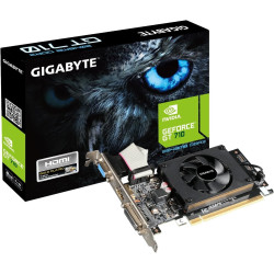 Gigabyte GT 710 2GB DDR3 Grafikkarte, GV-N710D3-2GL, Mehrfarbig, One Size