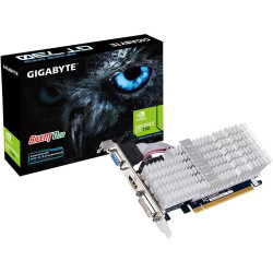 Gigabyte GT 710 2GB DDR3 Grafikkarte, GV-N710D3-2GL, Mehrfarbig, One Size