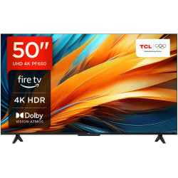 TCL 43PF650 43-Zoll 4K Ultra HD, HDR TV, Smart LED Fire TV (Dolby Vision, Dolby Atmos, DTS, HDR 10, Alexa integriert, Airplay2,