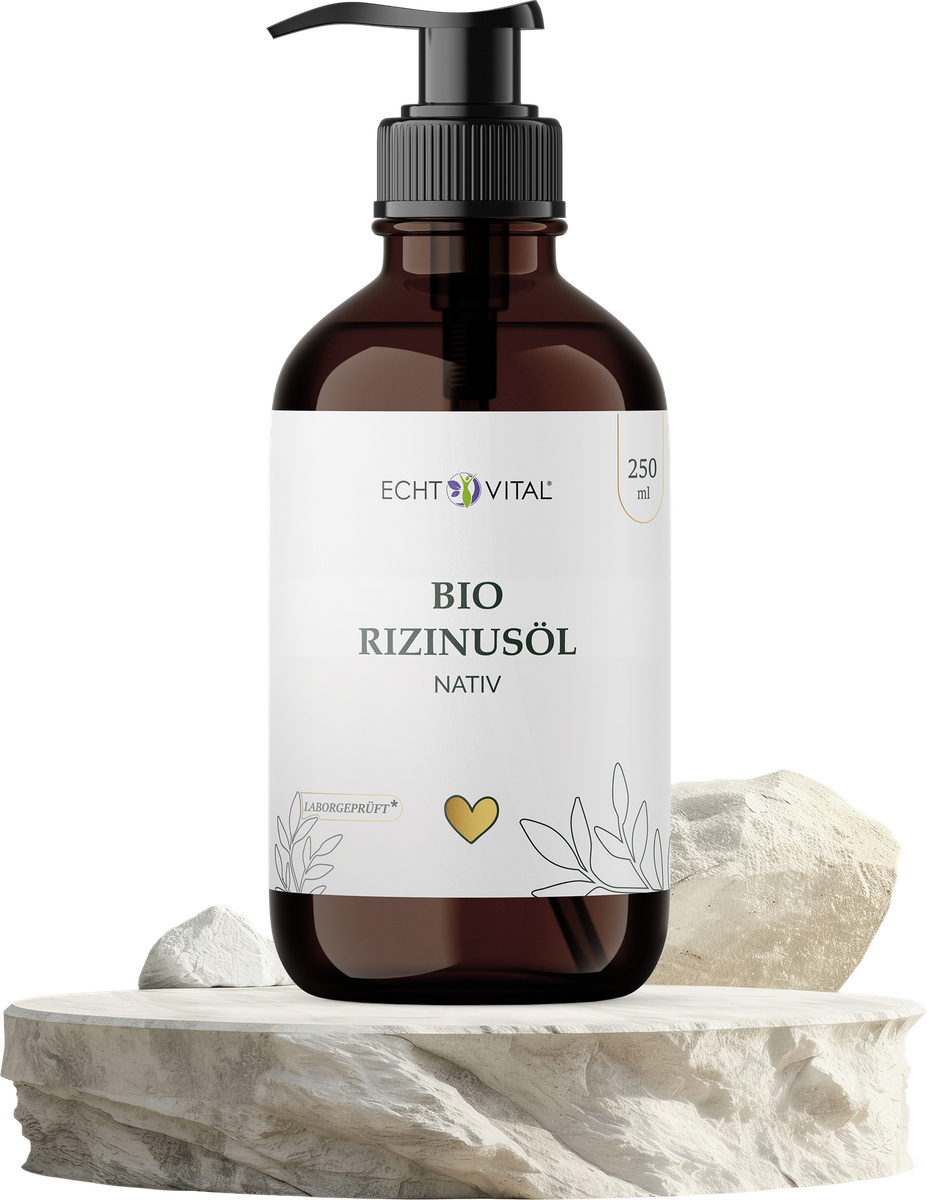 Echt Vital Bio Rizinusöl - 1 Flasche mit 250 ml