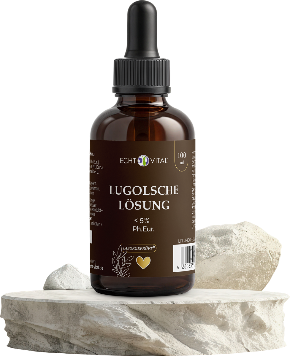 Lugolsche Lösung < 5 % Ph. Eur. - 1 Flasche mit 100 ml