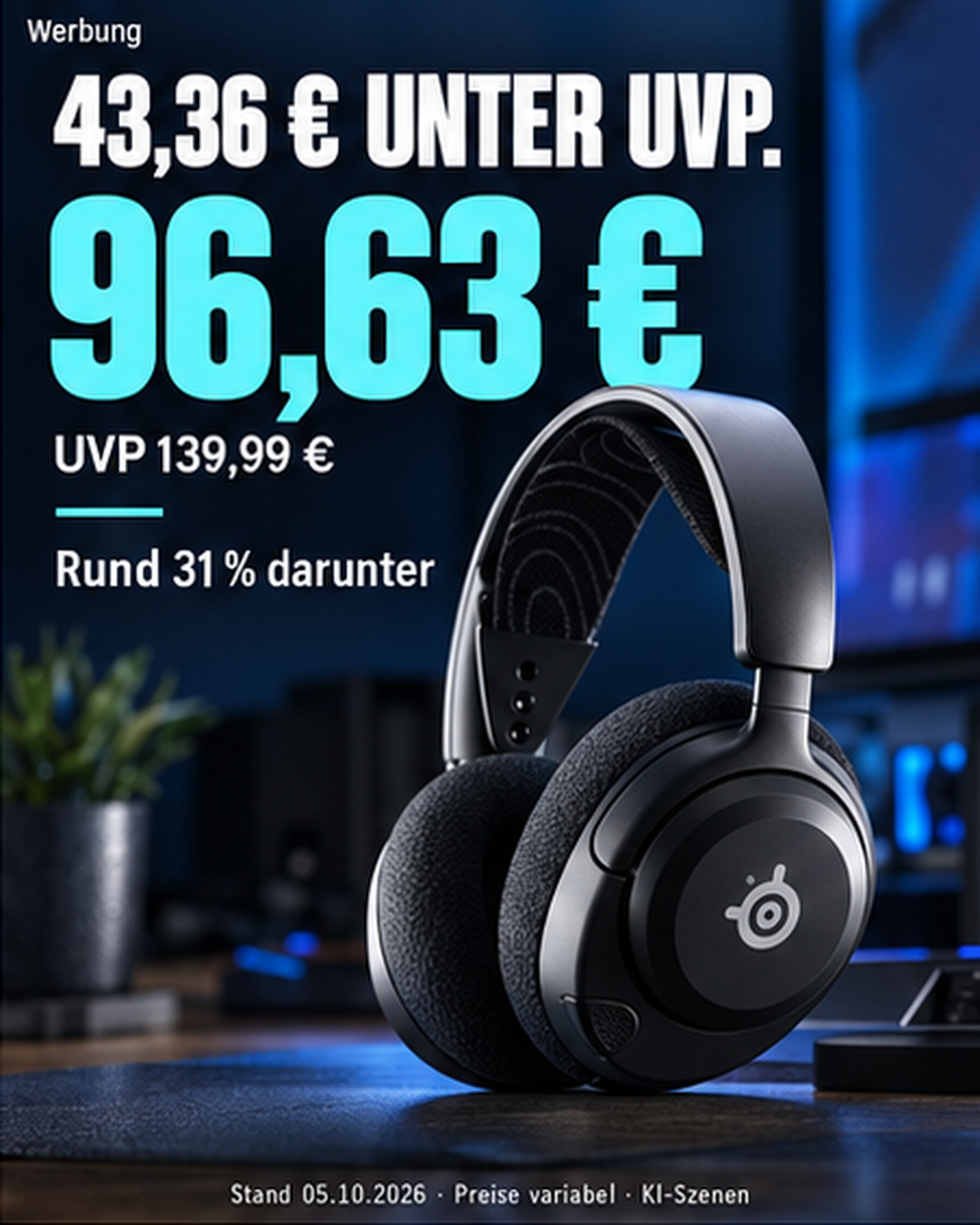 Nova 5: 96,63 Euro gegenüber UVP