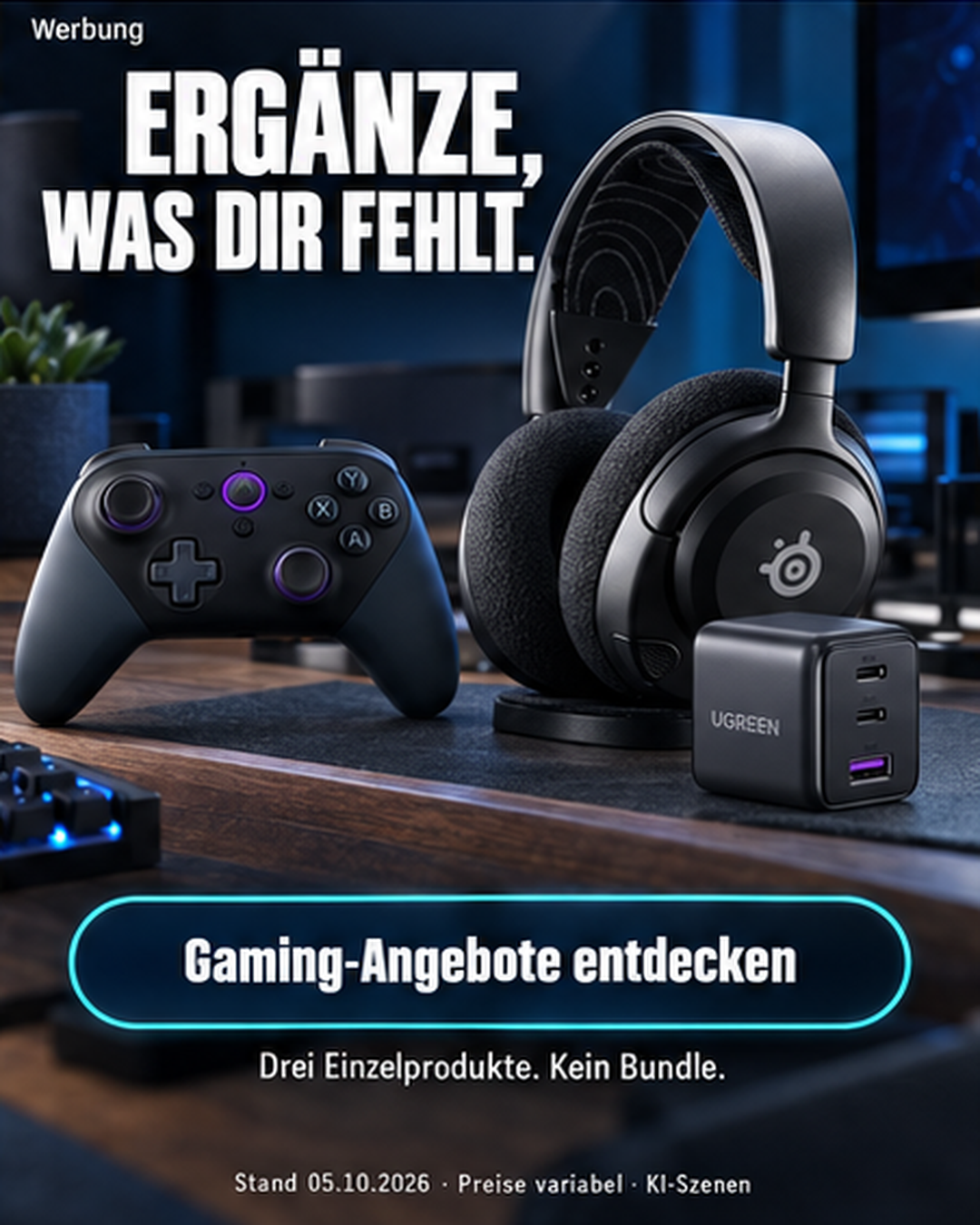 Gaming-Angebote entdecken
