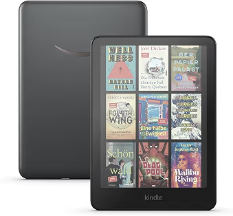 Amazon Kindle Colorsoft Signature Edition (neueste Generation) – Mit Farb-Display und Frontlicht mit automatischer Anpassung, kabellosem Aufladen und wochenlanger Akkulaufzeit – 32 GB