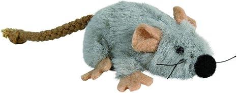 TRIXIE 45735 Spielmaus, Grau – Originalproduktfoto