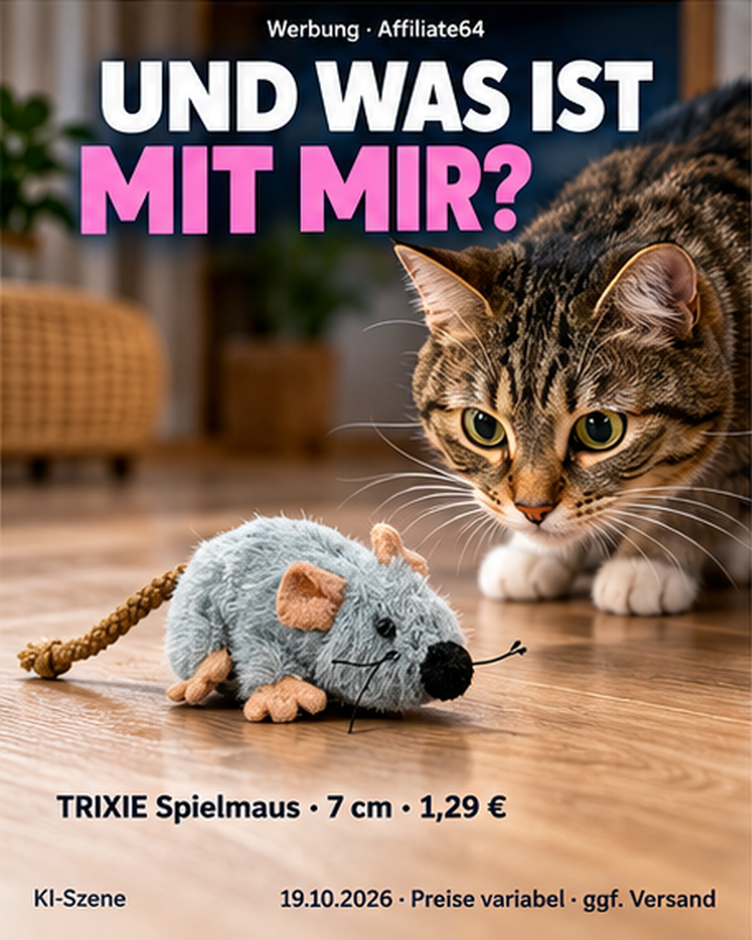 Haul-Carousel, Motiv 4: Haushalt und Katzenspielzeug