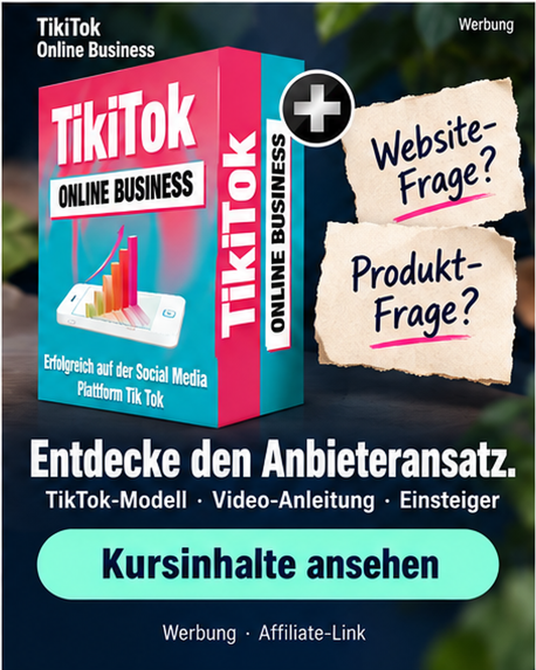 TikiTok Online Business – Kursinhalte ansehen