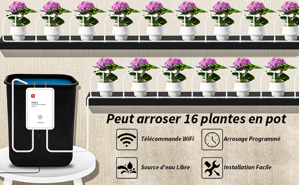 pflanzenbewässerung indoor