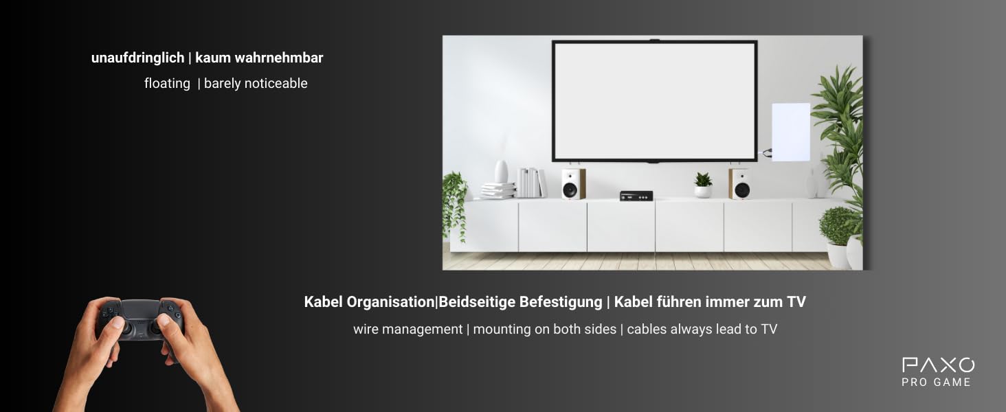 PAXO PS5 Wall mount Wandhalterung weiß elegant